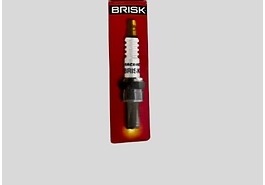Brisk Silver Spark Plugs — Evo 9